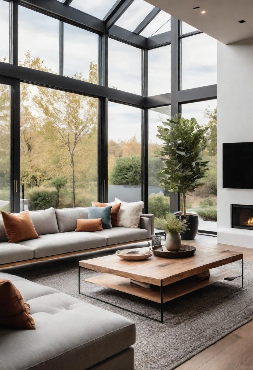 49 Modern Living Room Ideas: Create a Contemporary Haven 21 16. Seamless Indoor-Outdoor Living Concepts-1