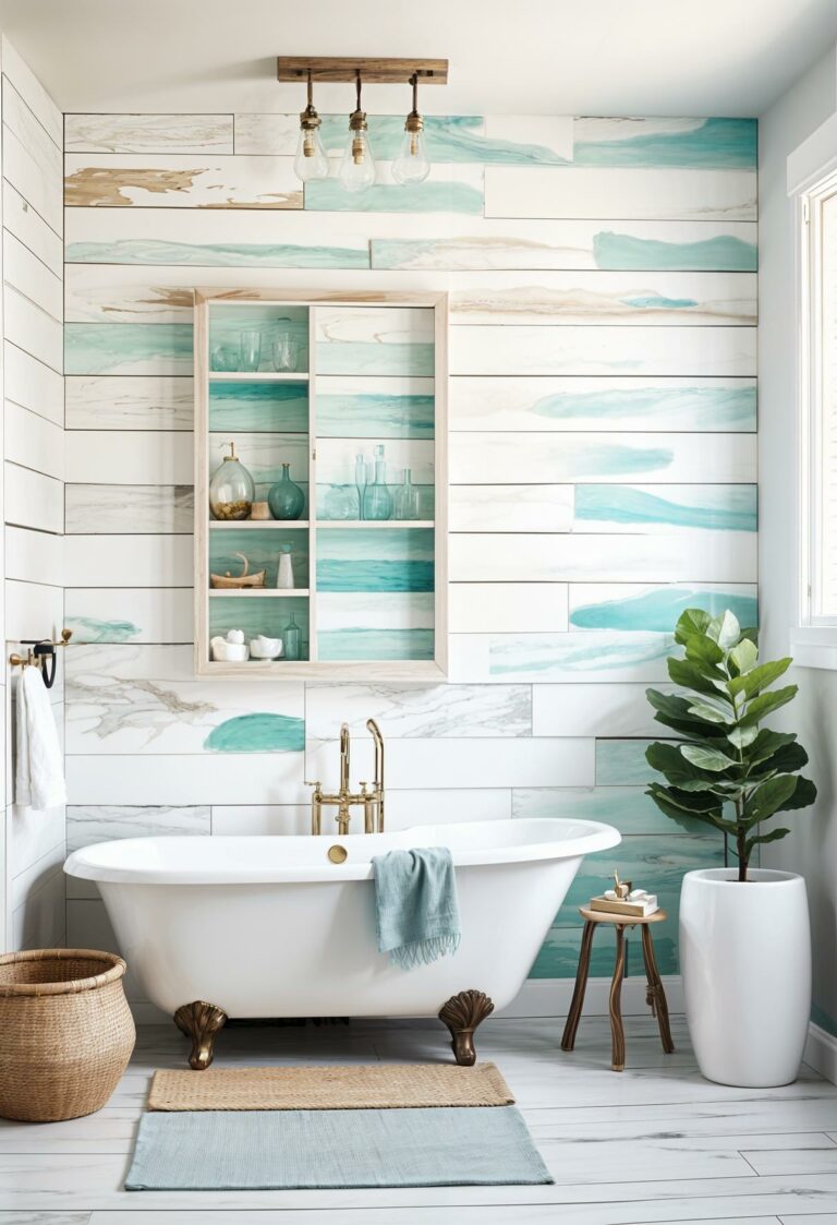 15 Gorgeous Shiplap Bathroom Styles to Impress Your Guests