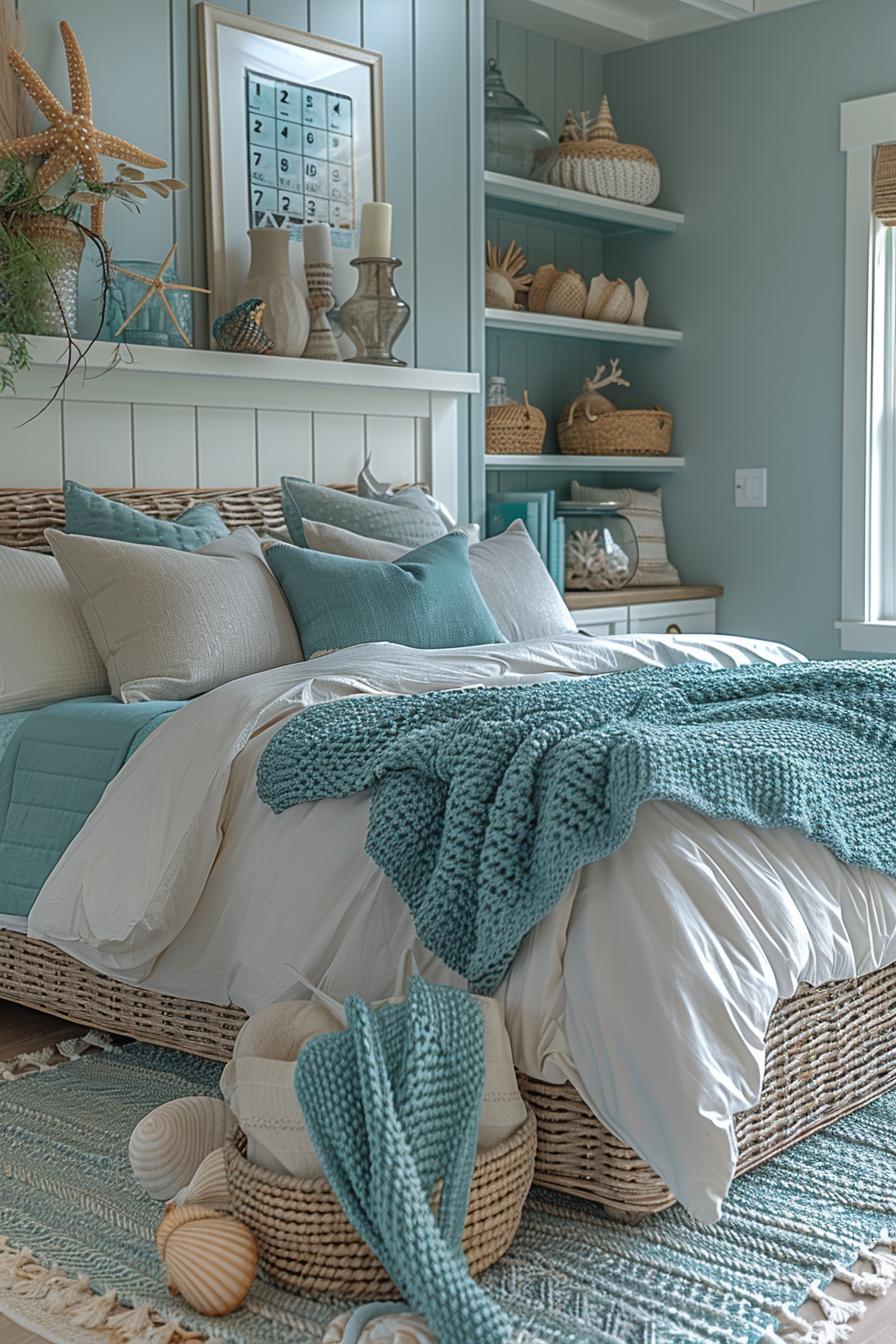23 Trendy Boho Coastal Bedroom Ideas that you will love 22 8.