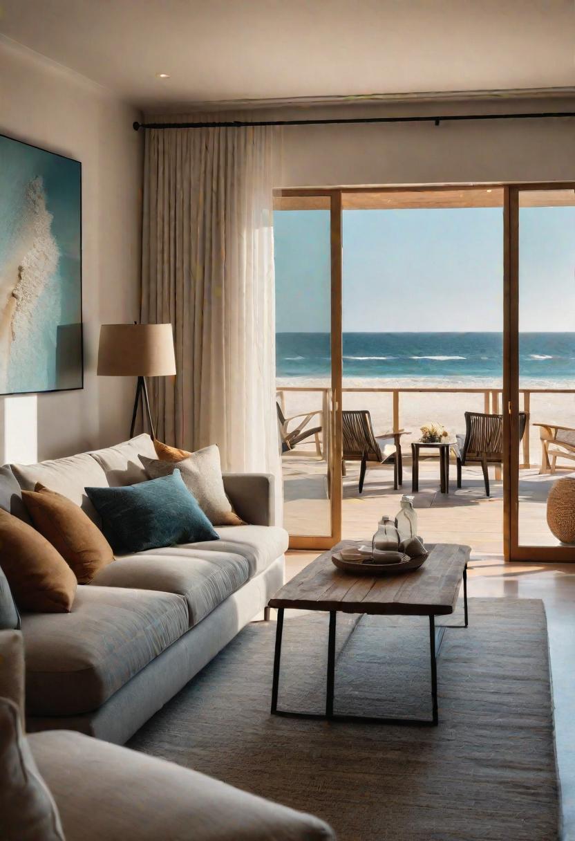 45 Warm & Inviting Cozy Living Room Ideas for Ultimate Relaxation 7 5. Seaside Style Living Rooms-0