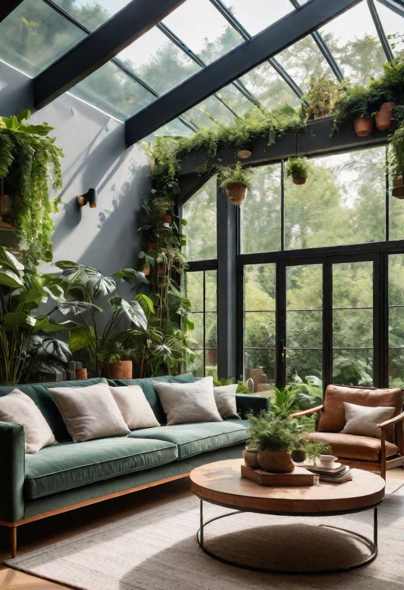 45 Warm & Inviting Cozy Living Room Ideas for Ultimate Relaxation 31 29. Serene Conservatory Retreat-0