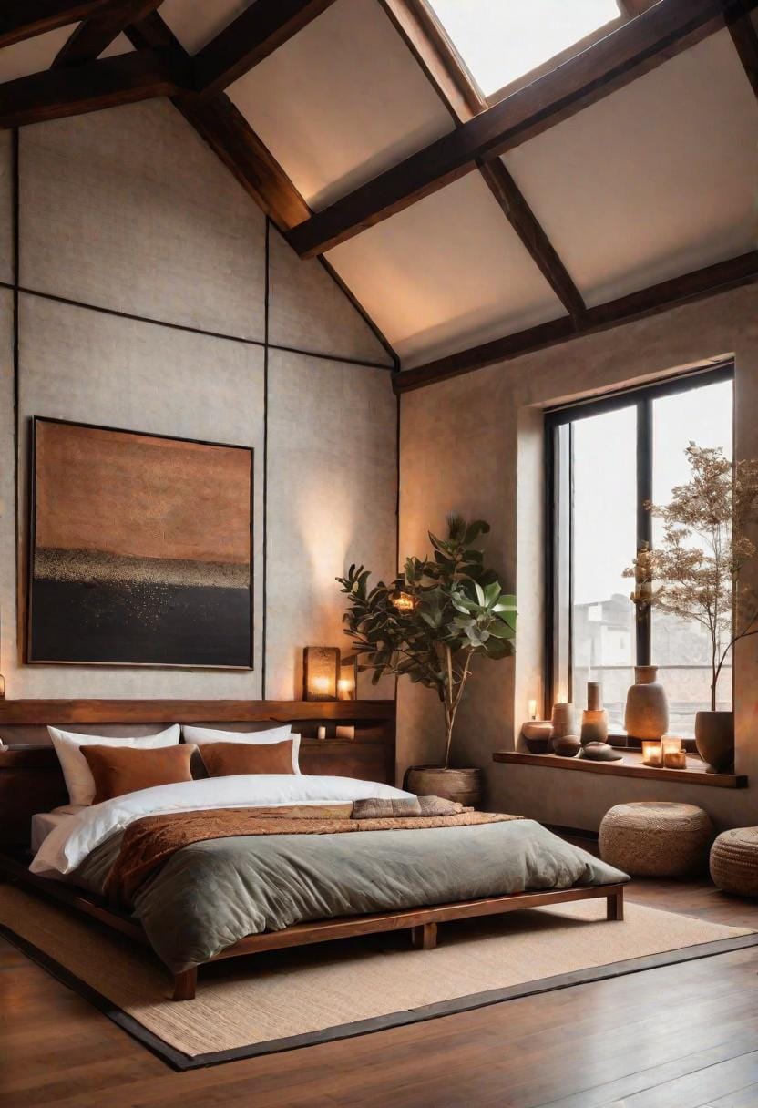 20 beautiful loft bedroom ideas for copying 22 6. Serene zen loft bedroom inspiration-2