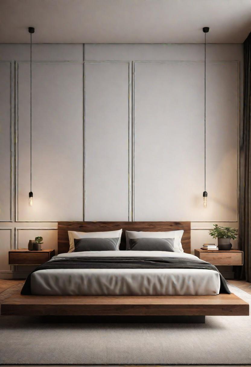 21 Serene minimalist bedroom ideas for 2024 6 4. Simple platform bed 0