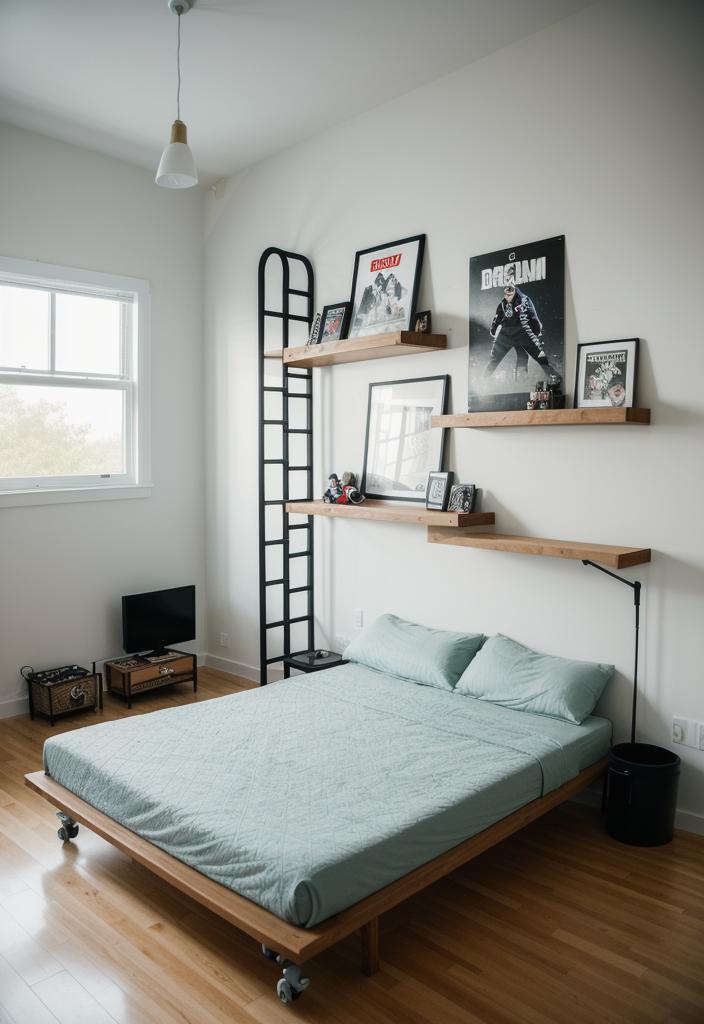 27 Awesome Teen Boy Bedroom Ideas Every Teenager Will Love! 17 12. Skate Park Bedroom Design-0