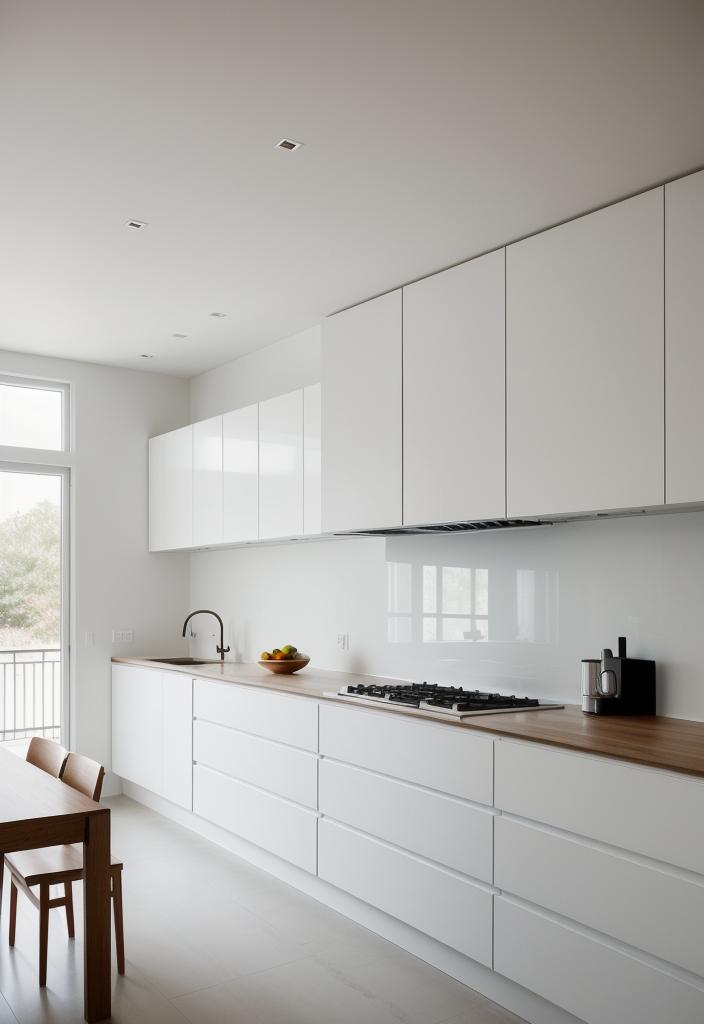 39 Cutting-Edge Modern Kitchen Design Ideas: Contemporary Style 50 39. Sleek Concealed Range Hoods-0