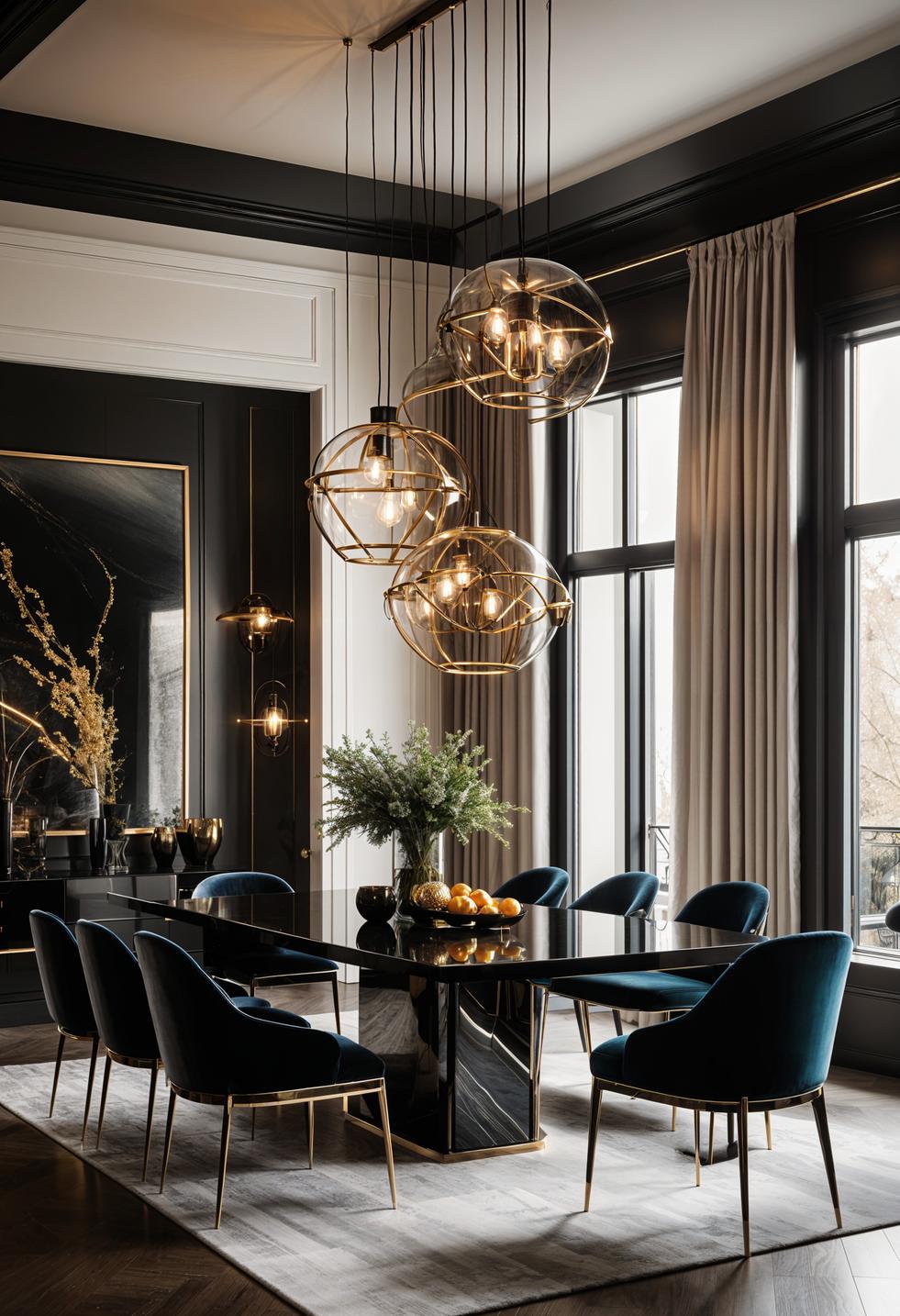 20 chic dining room ideas for copying 23 18. Slim dining room design ideas-0