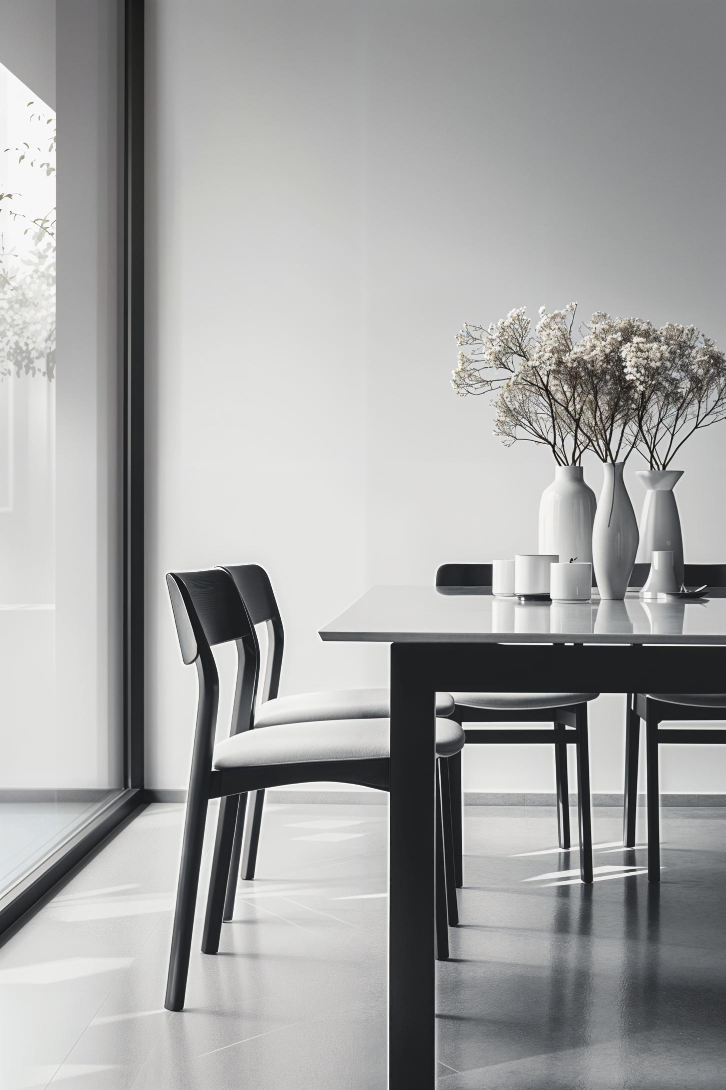 20 chic dining room ideas for copying 5 2. Sleep minimalist dining room decor-0