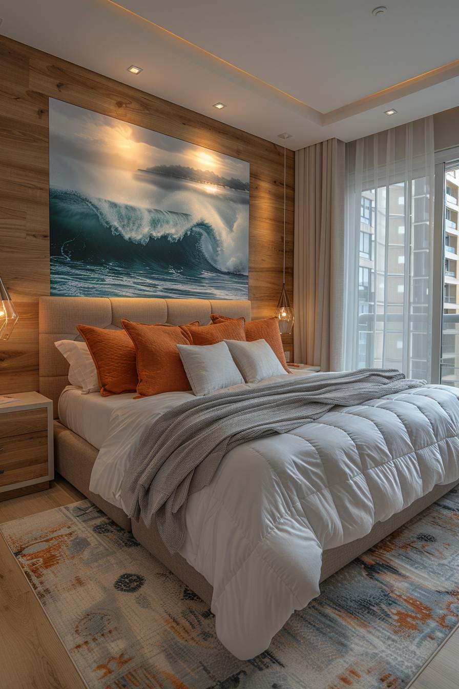 21 modern ideas for the coastal bedroom for a relaxing retreat 35 13. Slim ocean case-2