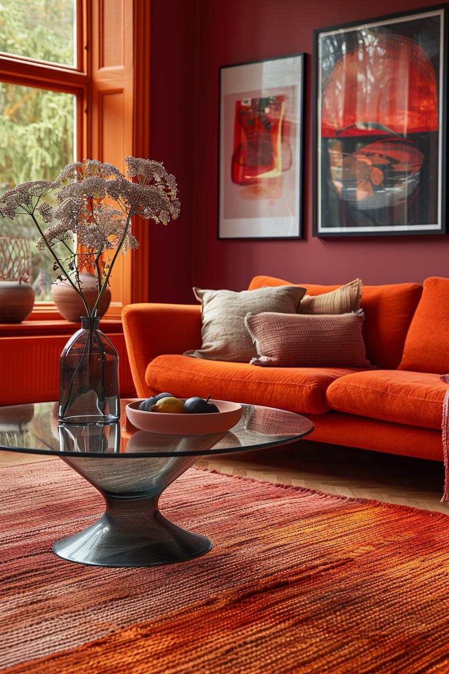 15 Best moody mid -century modern living room ideas 34 11. Slim retro living room design-0
