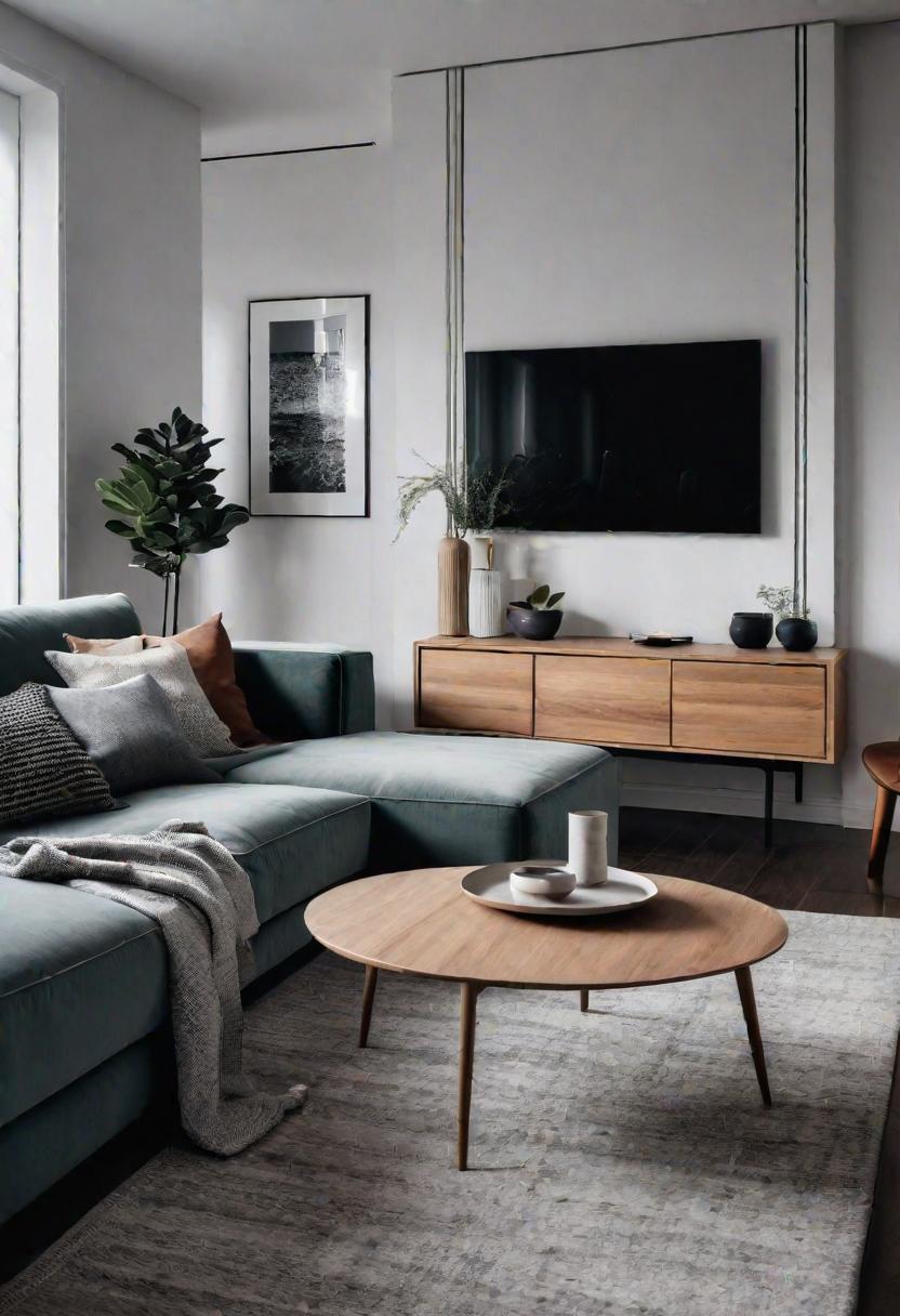 Small Space, Big Impact: 34 Minimalist Living Room Ideas for Every Apartment 5 3. Sleek Storage Solutions: Under-Sofa Boxes-0