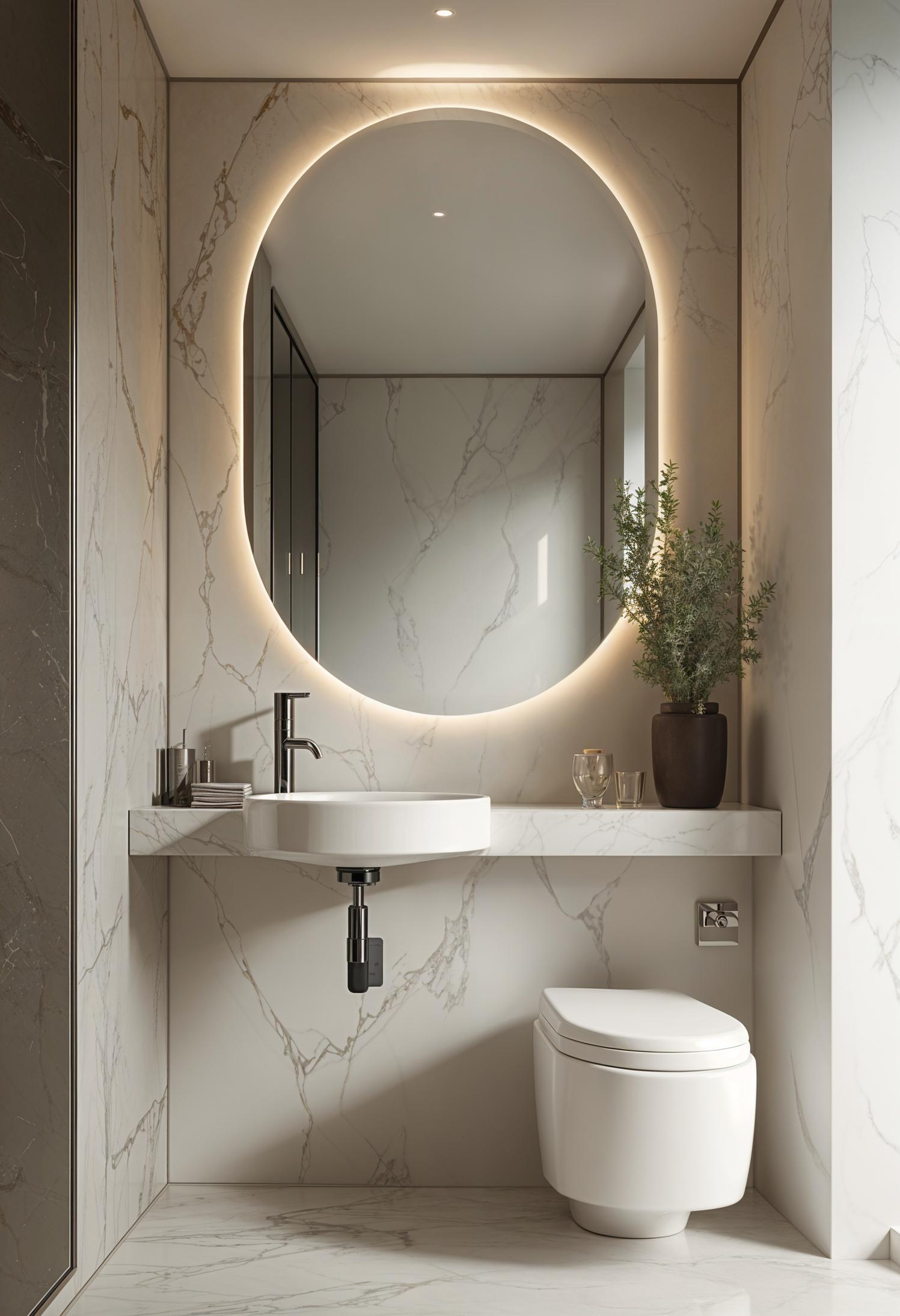25 Genius tiny bathroom ideas for your makeover 13 4. Slim wall solution solution-1