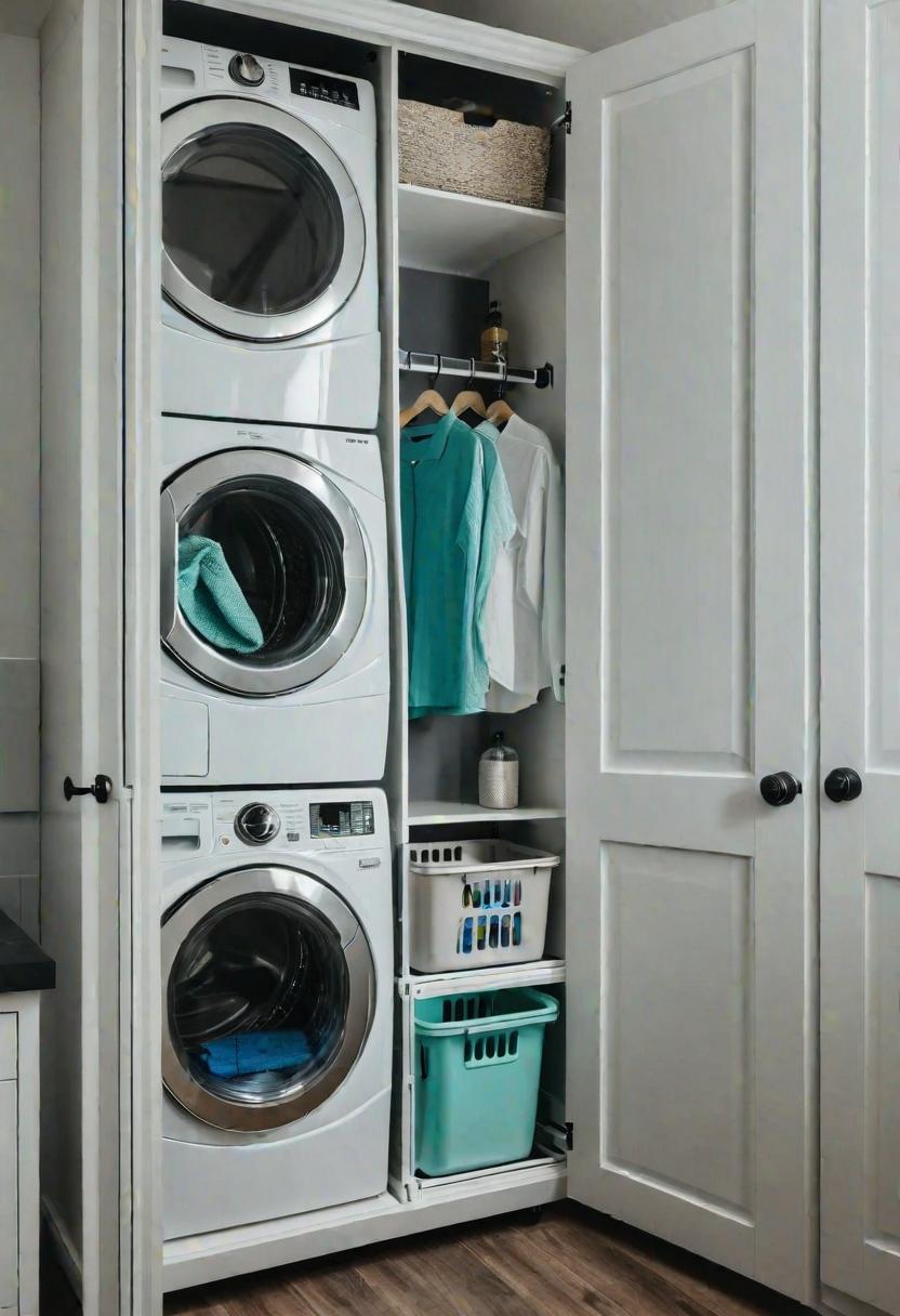 19th place saved small washroom ideas: functional and stylish 11 9. Slim Storage Cart Solution-0