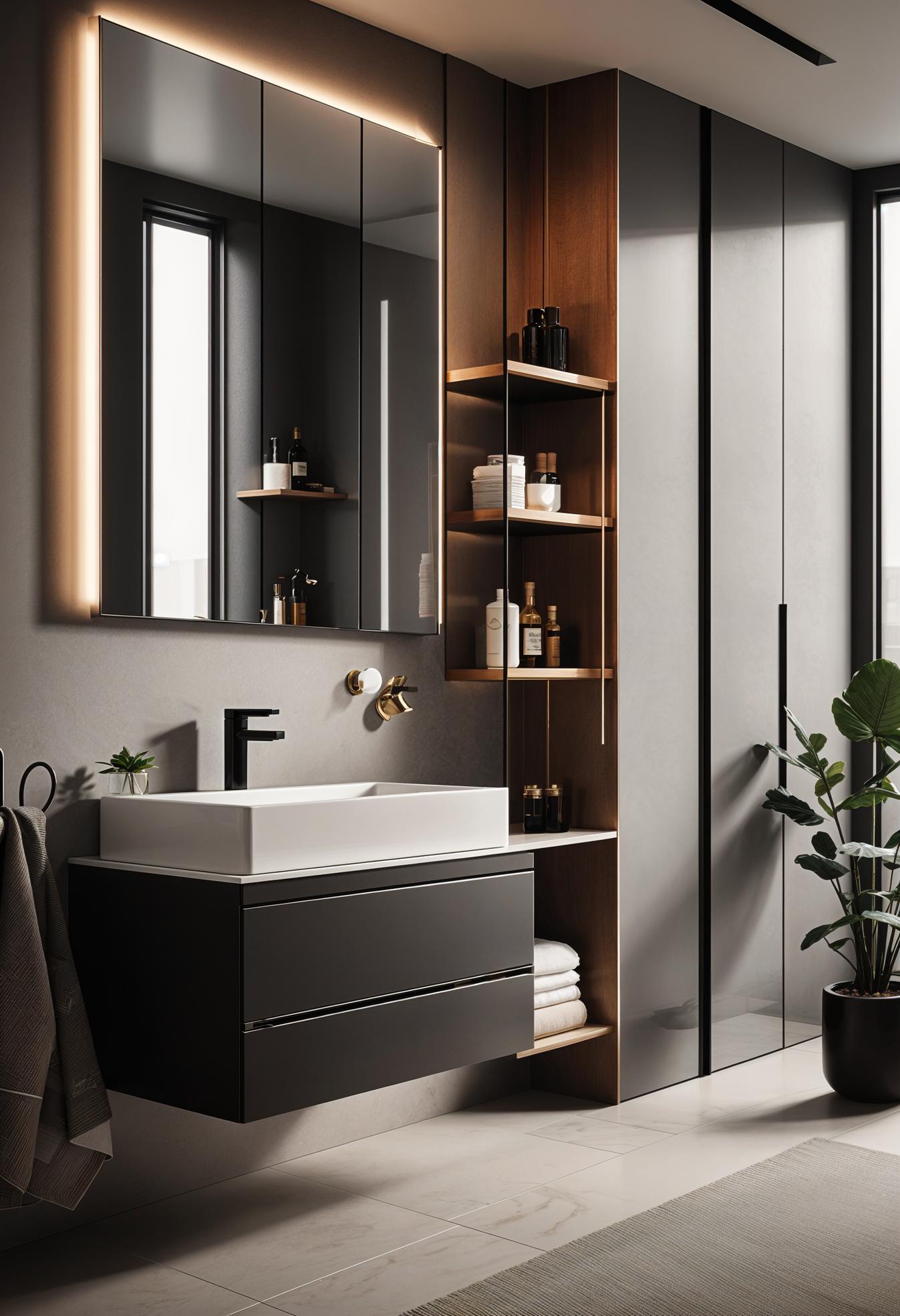 29 Breathtaking Bathroom Decor Ideas to Revamp Your Space 27 11. Smart Bathroom Storage Solutions-0