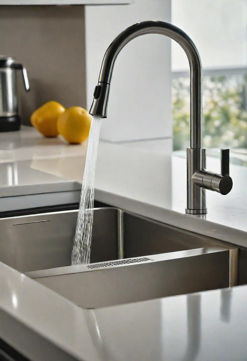 39 Cutting-Edge Modern Kitchen Design Ideas: Contemporary Style 25 19. Smart Faucets: Hygienic & Convenient-0
