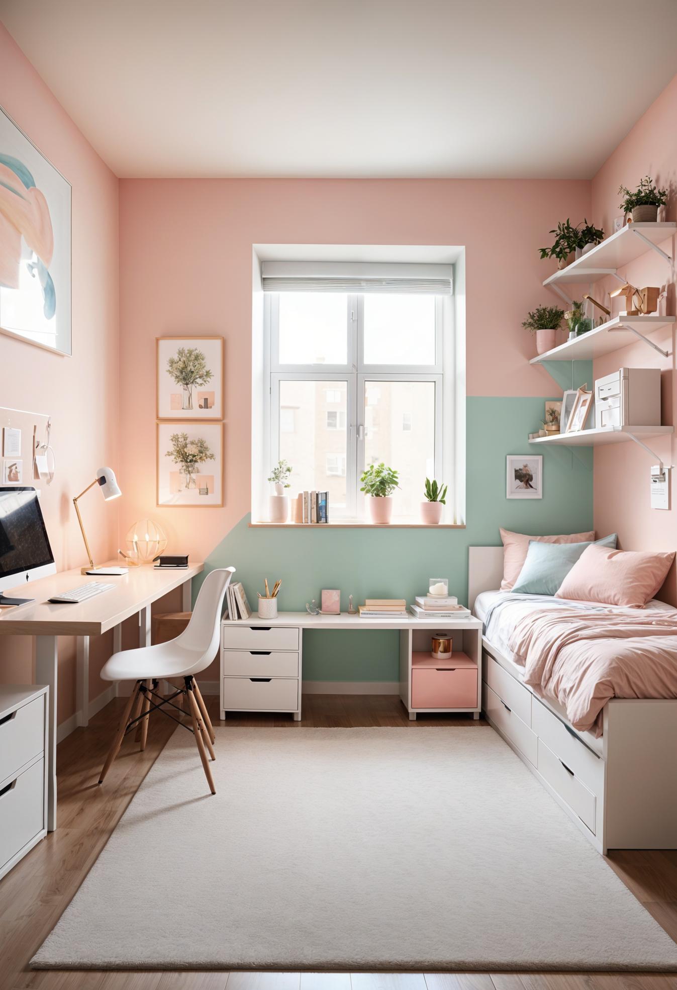 19 trendy college dormitory ideas (new) 48 19. Soft pastel dormitory decor ideas-0