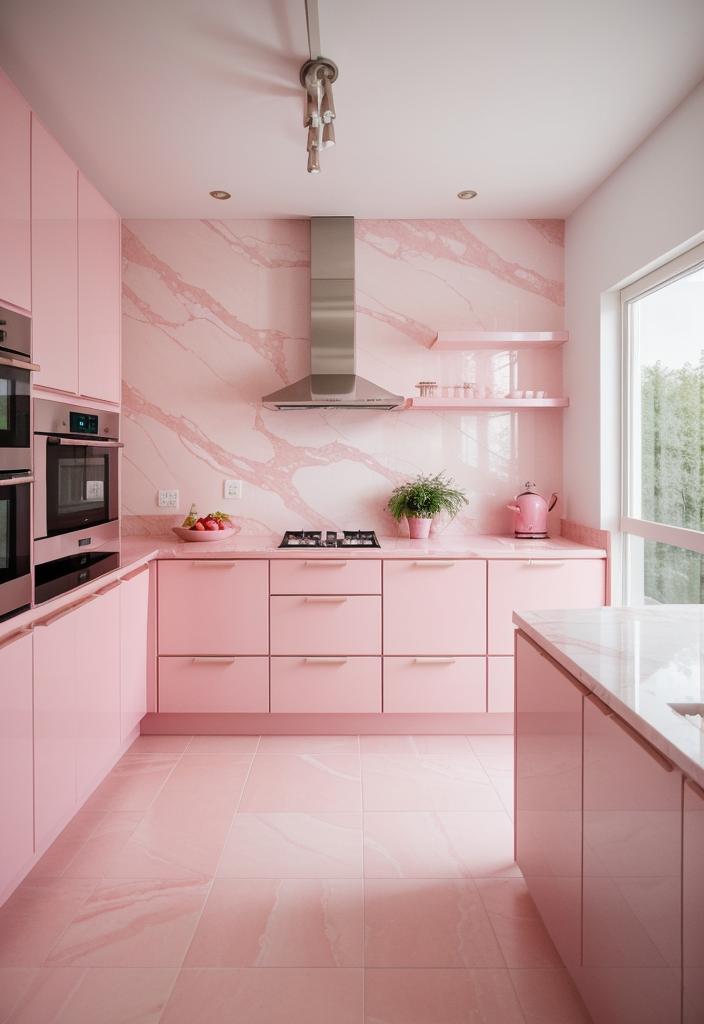 35 Charming Pink Kitchen Ideas: a Feminine Flair in Your Cooking Space