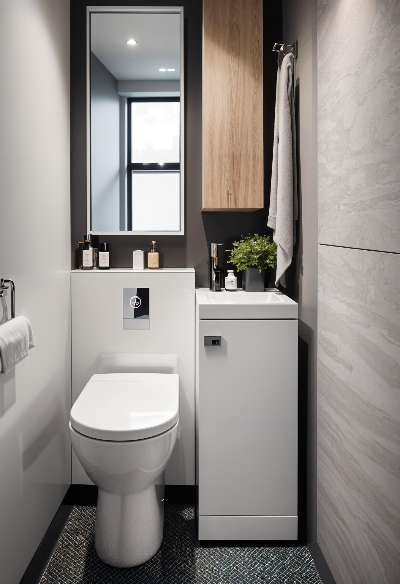 19 Genius Small Bathroom Ideas: Space Saving Hacks 32 17th place saving bathroom solution 3