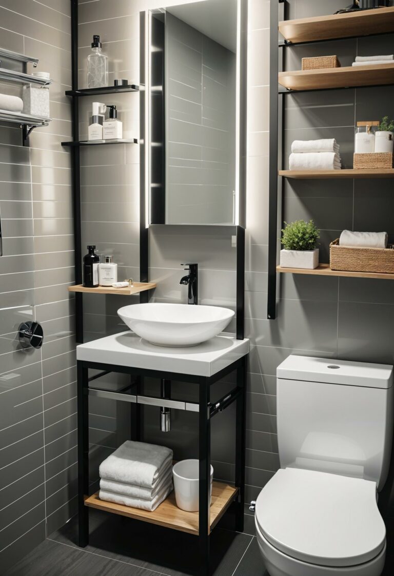 19 Genius Small Bathroom Ideas: Space-Saving Hacks