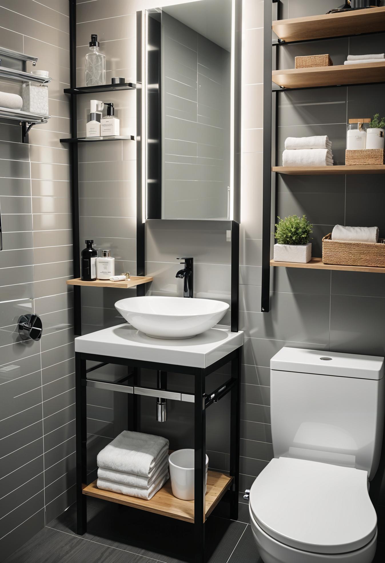 19 Genius Small Bathroom Ideas: Space Saving Hacks 8 3 .. Saving saving bathroom storage solutions 3