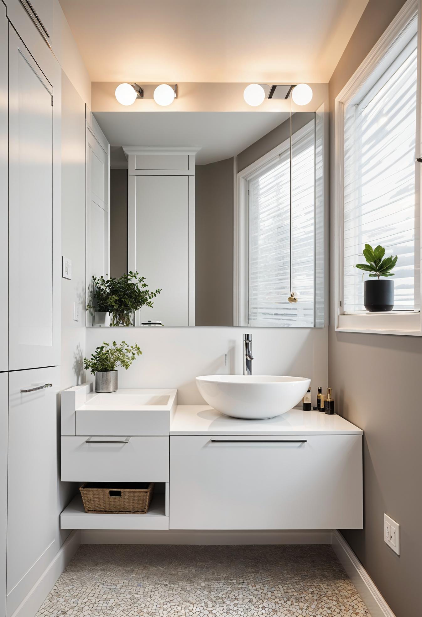 15 Genius half bathroom decor ideas 6 3rd place saving corner sink vanity-0