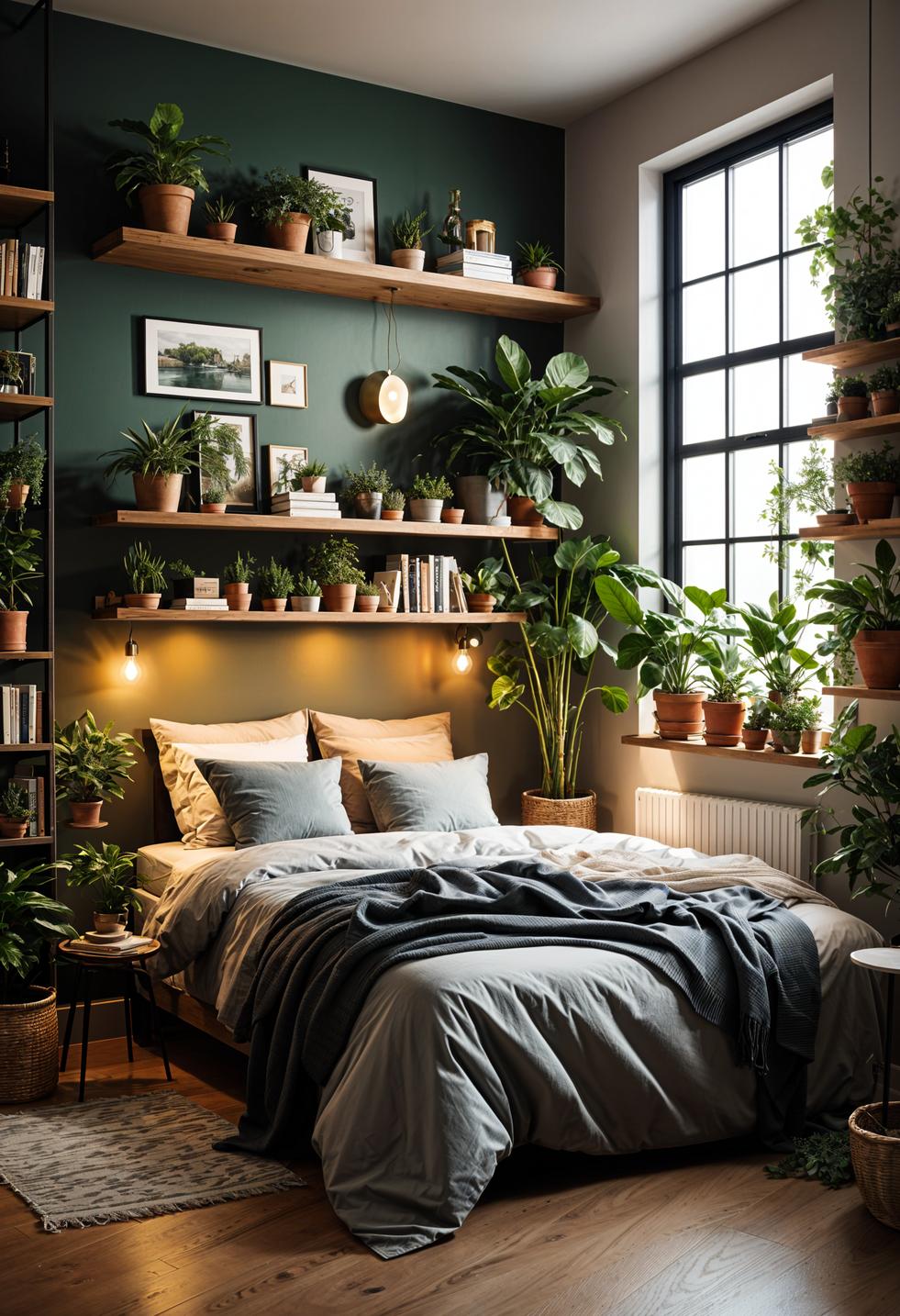 15 clever tiny bedroom ideas you have to see 40 15th room-saving floating shelves Ideas-2