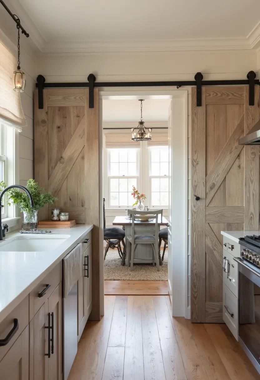 20 Genius tiny kitchen ideas for small apartments 24 8. Space-saving grinding star doors-1
