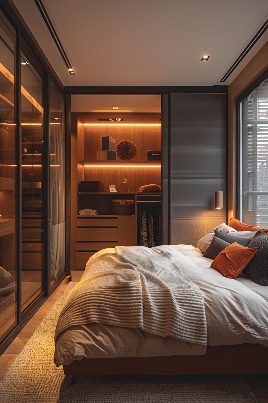 15 clever tiny bedroom ideas that you have to see 28 11th place saved sliding doors-0