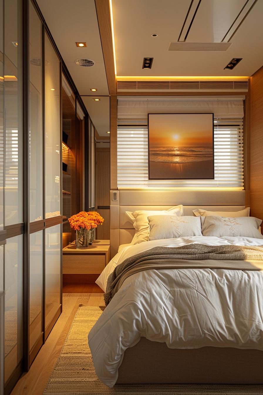 15 clever tiny bedroom ideas that you have to see 29 11th place saving sliding doors-1