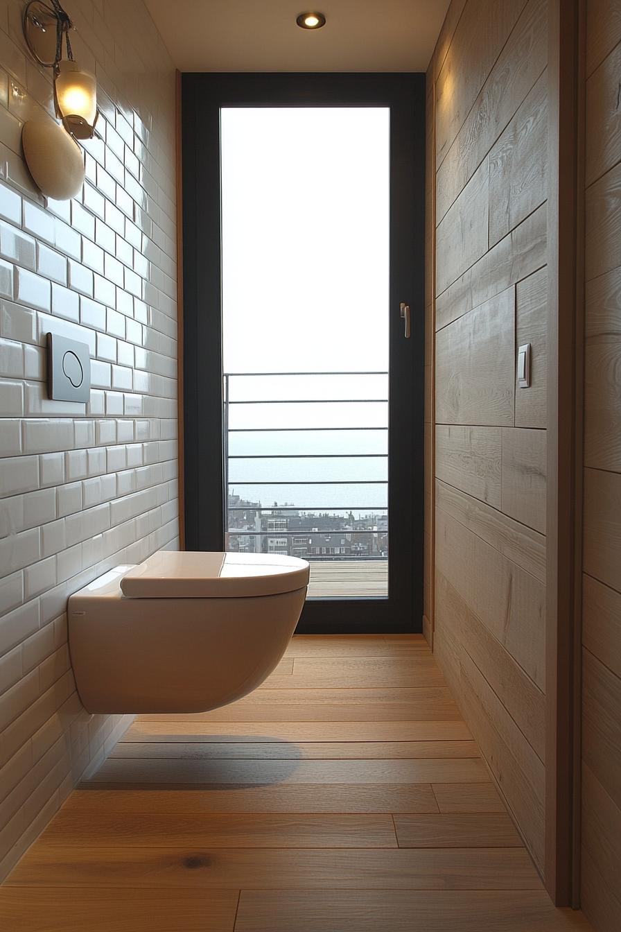25 Genius tiny bathroom ideas for your makeover 60 22. Space-saving toilet brushes-1