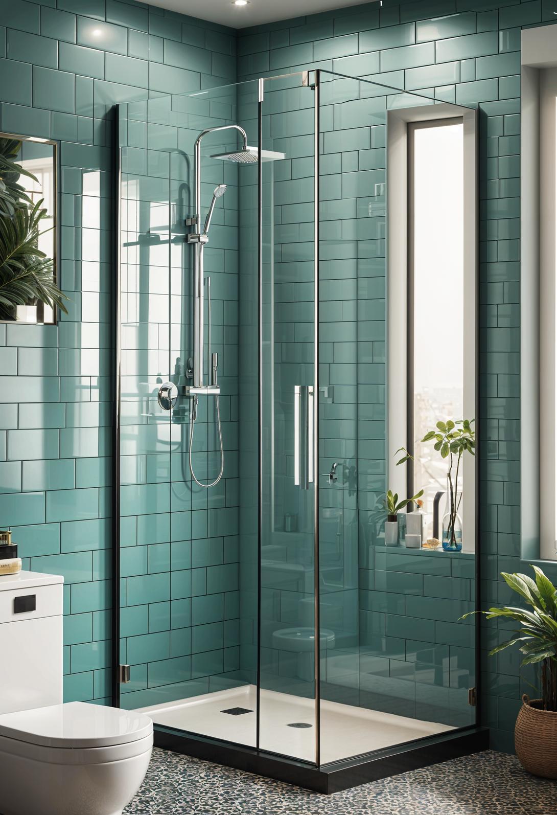 19 Genius Small Bathroom Ideas: Space Saving Hacks 25 15. Spacious look with glass doors-0