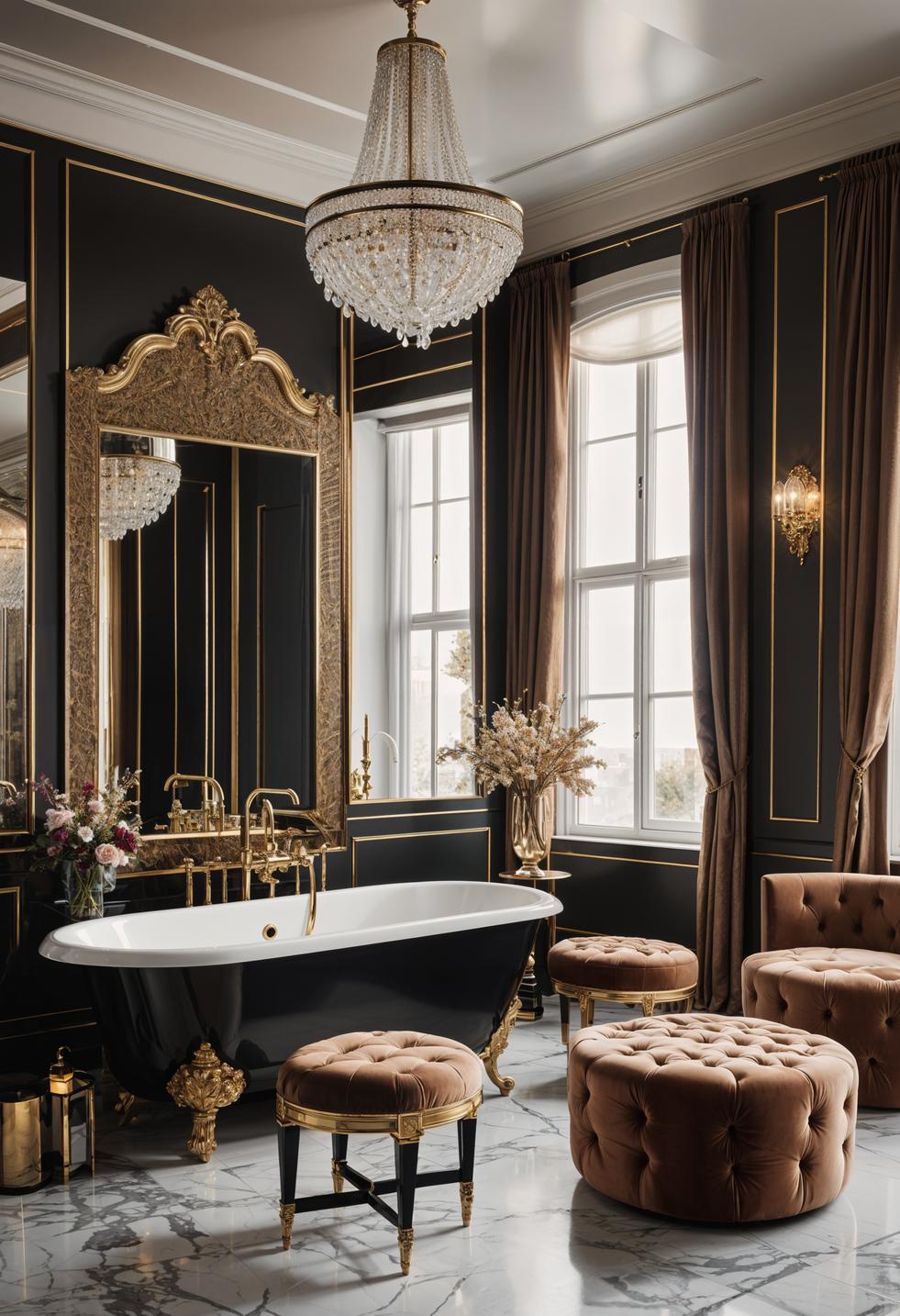 29 Breathtaking Bathroom Decor Ideas to Revamp Your Space 49 21. Star-Studded Bathroom Luxe-0