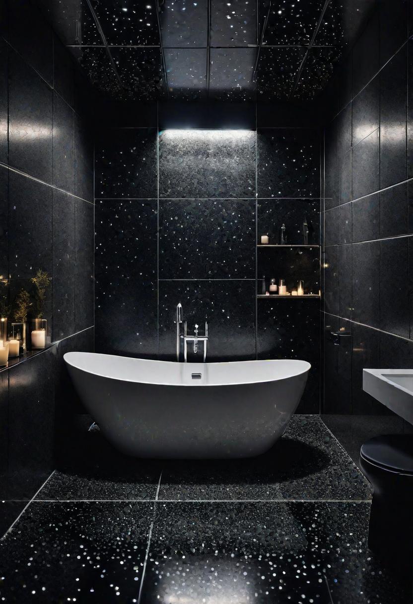 19 trendy bathroom tiles ideas, the WoW 28 16. Star endunkle glitter tile-0