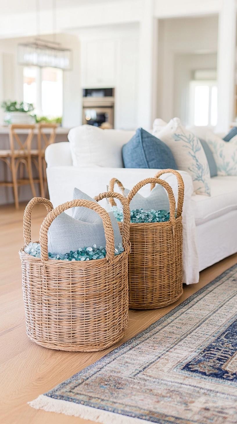 20 unique coast builder living room ideas, the WoW 55 18. Style Wicker Körbe and Seechtkmtenchen for Authentic Coast Touches-0