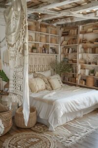 29 Gorgeous Neutral Boho Bedrooms: Dreamy and Relaxing Spaces