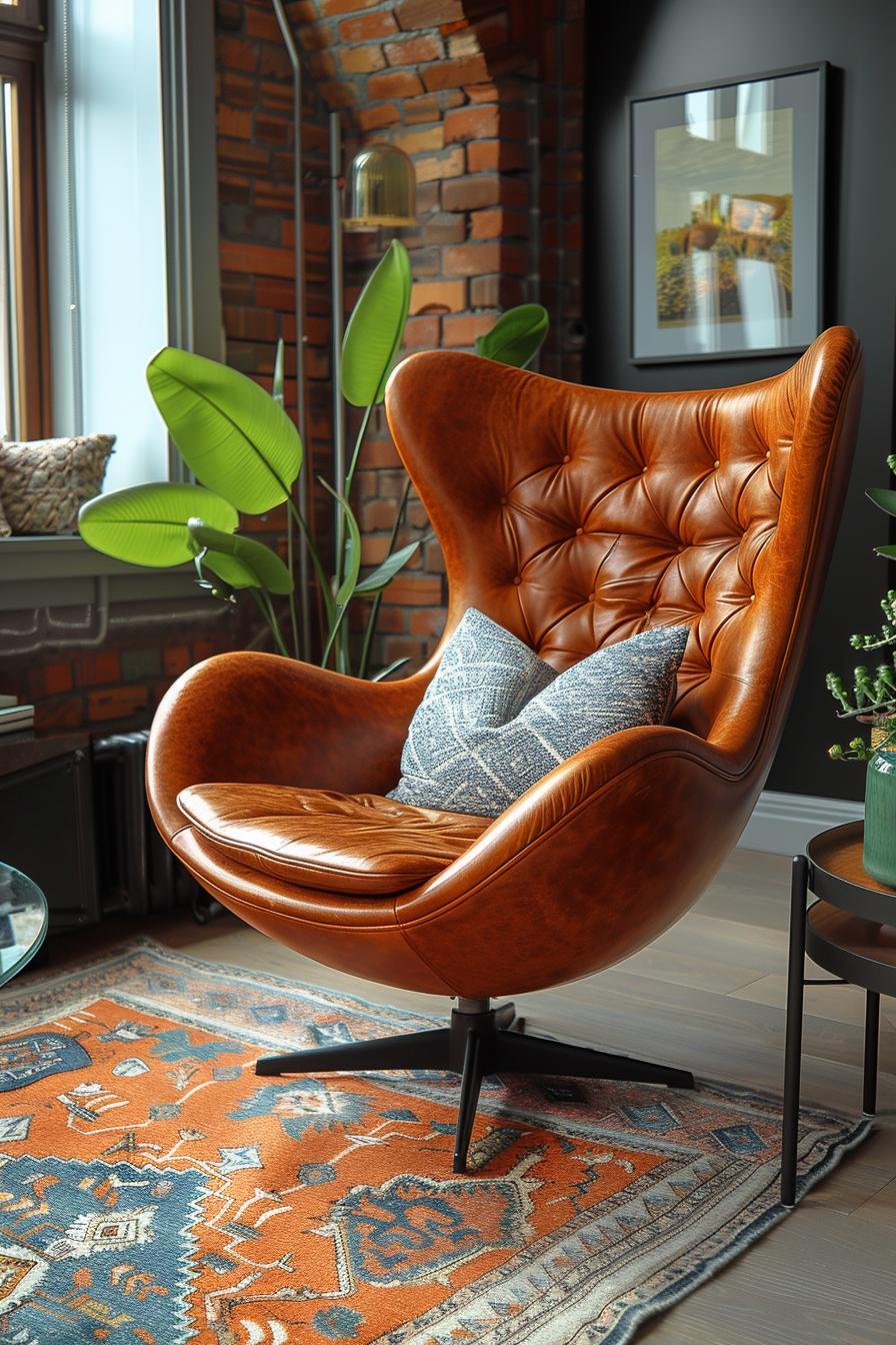 21 cozy mid -century modern living room ideas 36 12. Stylish, cozy corner atmospheric 0
