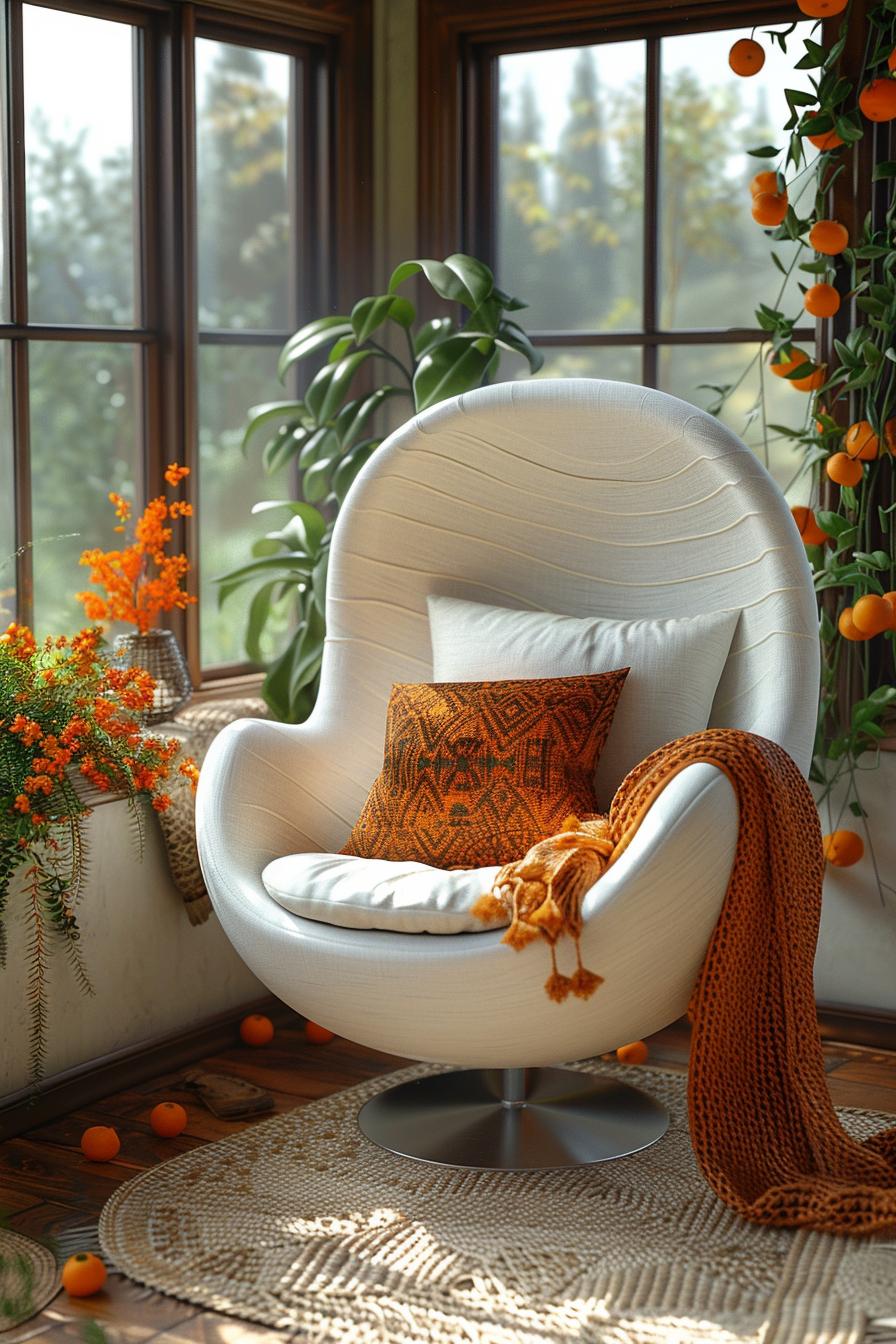 21 Cozy middle of the century modern living room ideas 37 12. Stylish, cozy corner atmospheric-1