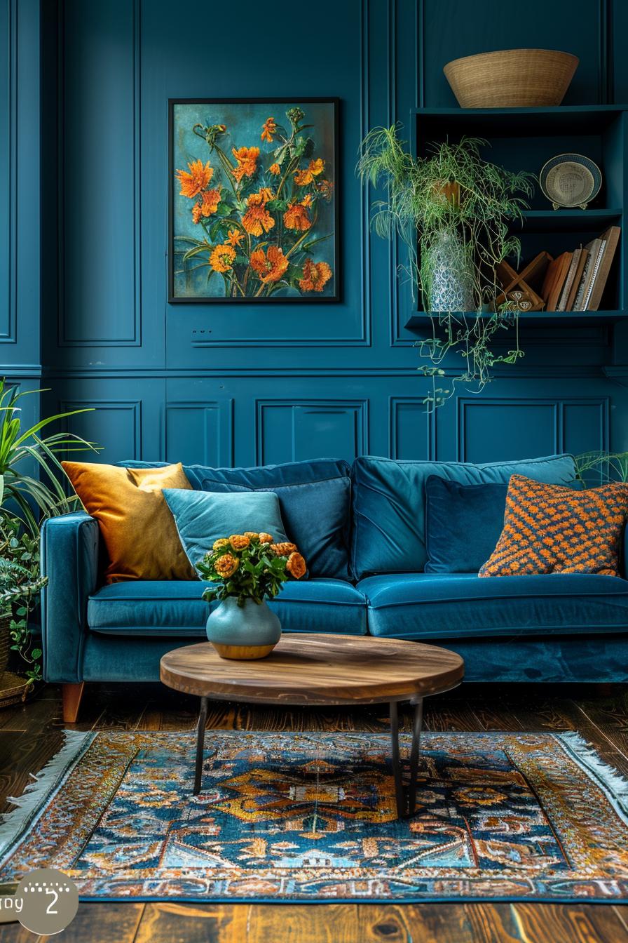 15 best moody mid -century modern living room ideas 11 3. Stylish mid century living room-0