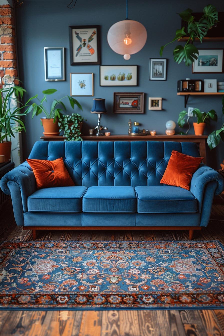 15 Best moody mid -century modern living room ideas 12 3. Stylish mid century living room-1