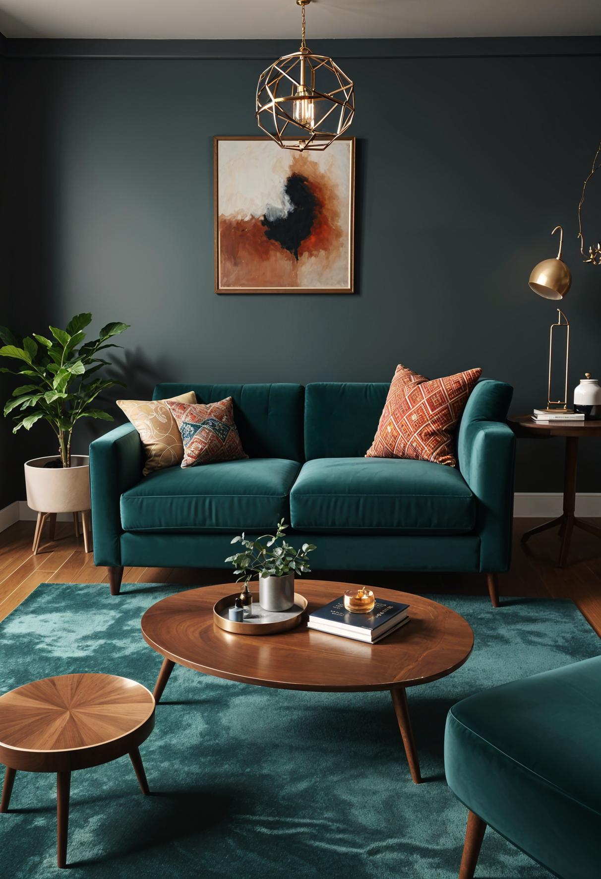 15 Best moody mid -century modern living room ideas 13 3. Stylish mid century living room-2