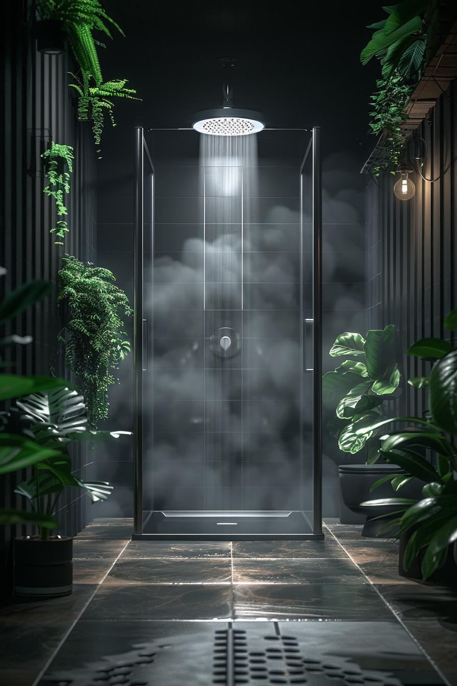 15 chic mid century modern bathroom ideas for timeless elegance 22 7. Stylish shower housing Inspiration-1
