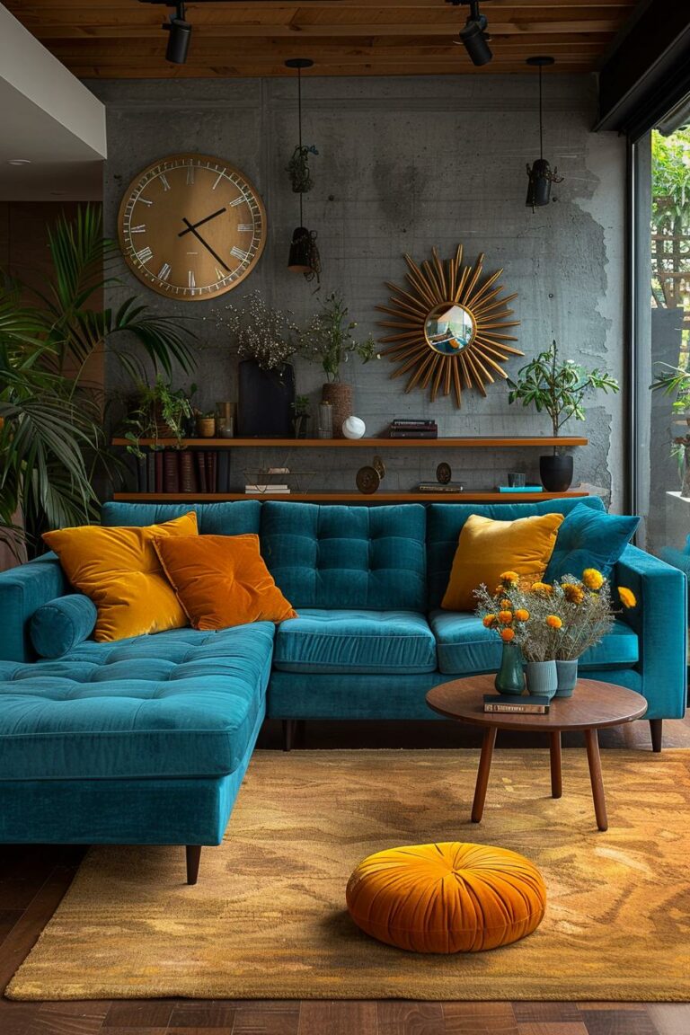 21 Cozy Mid-Century Modern Living Room Ideas