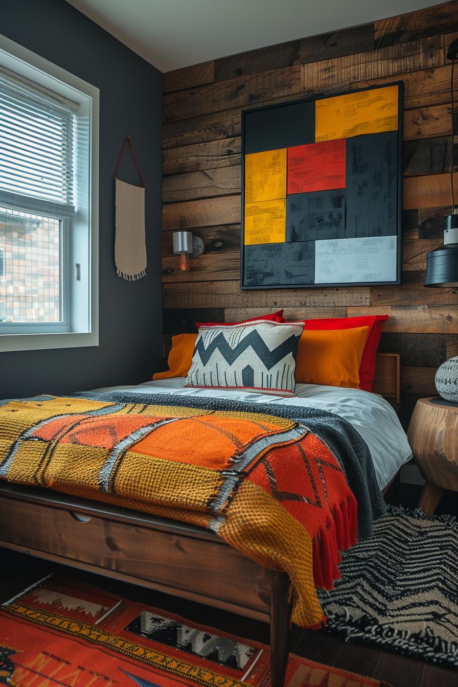 19 ideas for creative dormitory room for boys 44 19th band art for dormitory decor-1
