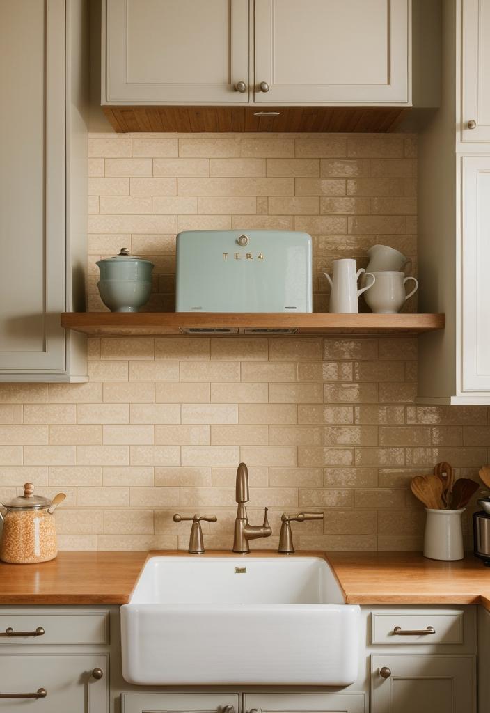 35 Stunning Kitchen Backsplash Ideas: Creative and Eye-Catching Designs 31 20. Terra Cotta Backsplash Tiles-0