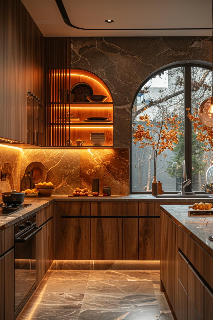 15 unique in the middle of the century modern kitchen ideas 21 7. Structured glass cabinet door Inspiration-0