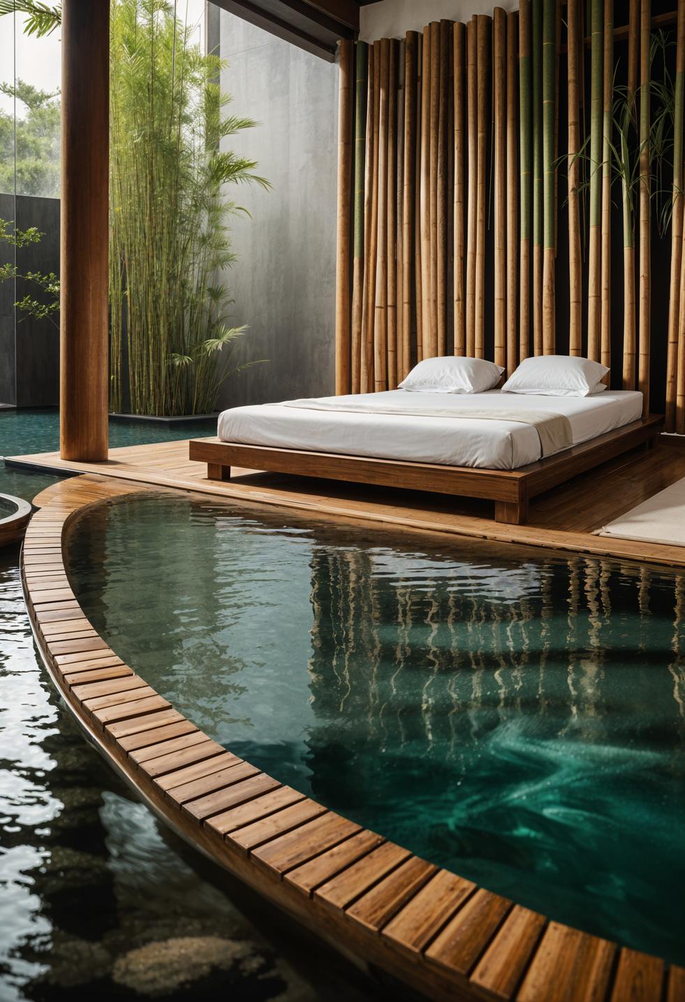 48 Super Cute Dream Room Inspirations for Ultimate Coziness! 49 36. Tranquil Zen Bedroom Design-0
