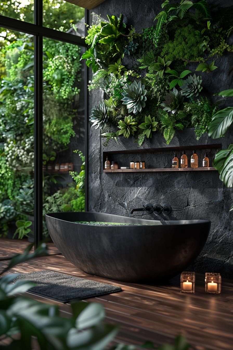 21 breathtaking bathroom wall decoration ideas to inspire them 15 8. Quiet Zen-Gartenwand-Ideas-0