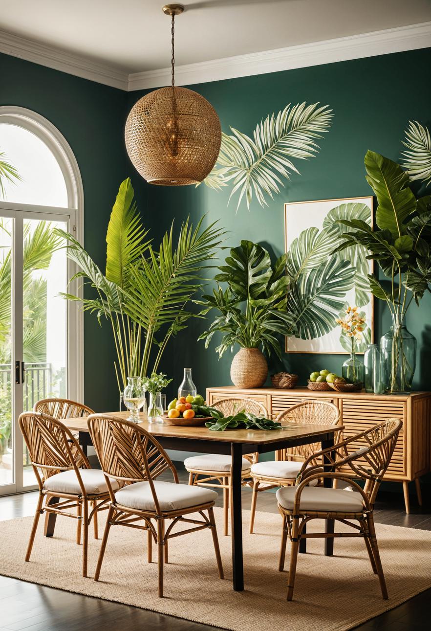 20 chic dining room ideas for copying 8 5. Tropical Dining Room Inspiration-0