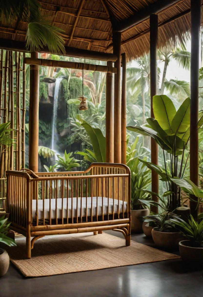 61 Dreamy Nursery Room Inspirations: From Cozy Corners to Whimsical Themes 50 30. Tropical Nursery Room Inspiration-0