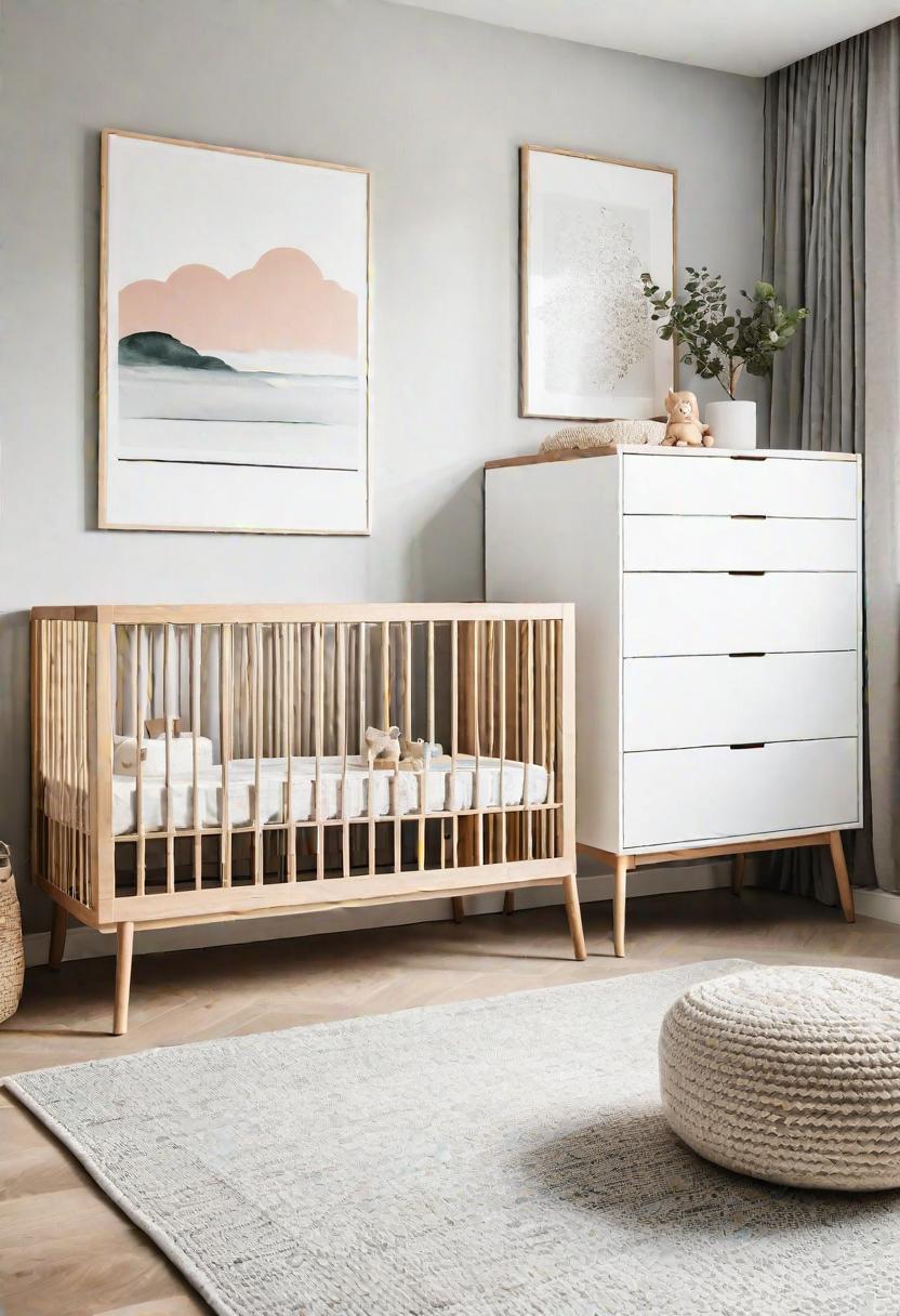 37 Sleek Minimalist Nursery Ideas: Modern, Serene Designs 12 9. Under-Crib Storage Ideas-0