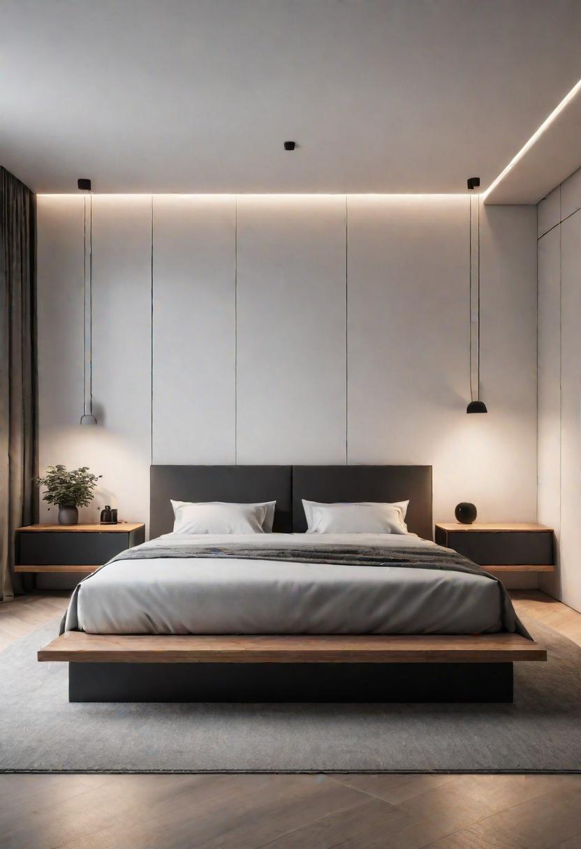 21 Serene minimalist bedroom ideas for 2024 10 8. Subbed storage for minimal disorder-0